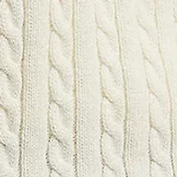 Girls 7-16 Mini-Cable Cotton Cardigan