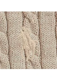 Girls 2-6x Mini Cable Cotton Cardigan