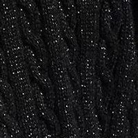 Girls 2-6x Metallic Cable Cotton Blend Cardigan