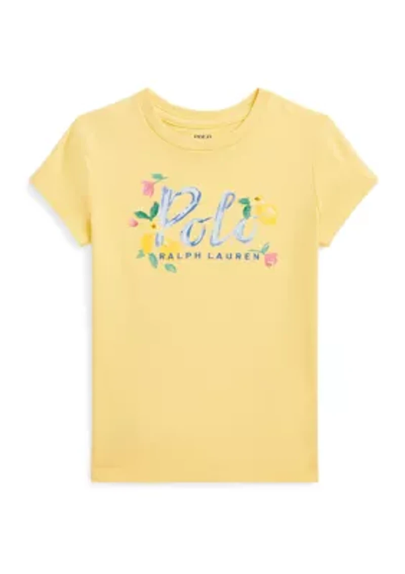Girls 2-6x Logo Cotton Jersey T-Shirt