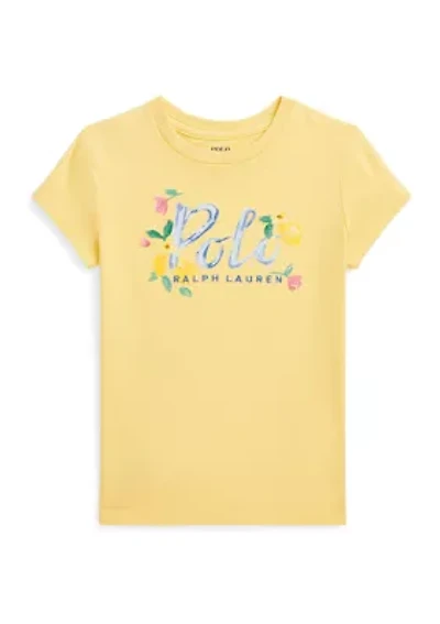 Girls 2-6x Logo Cotton Jersey T-Shirt