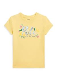 Girls 2-6x Logo Cotton Jersey T-Shirt