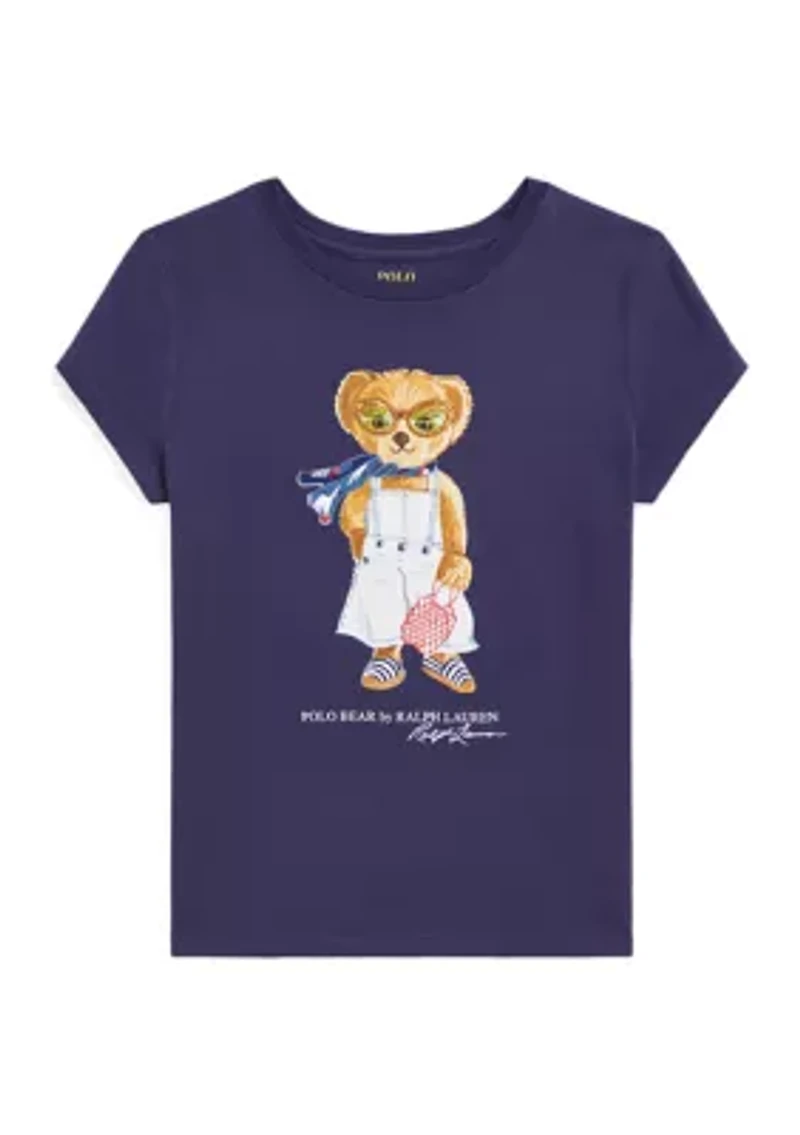Girls 7-16 Polo Bear Cotton Jersey T-Shirt