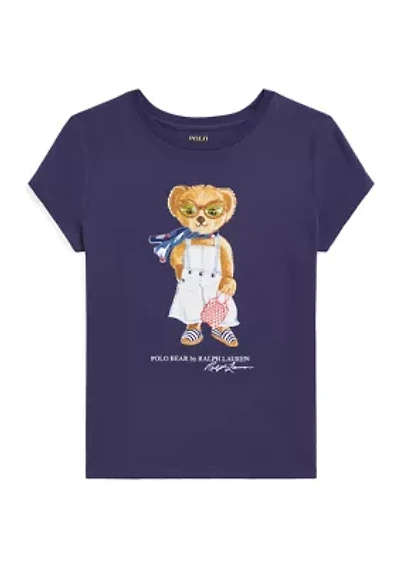Girls 7-16 Polo Bear Cotton Jersey T-Shirt