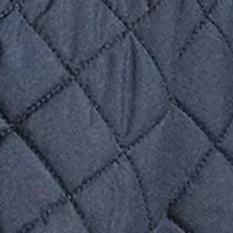 Girls 2-6x Quilted Water Repellent Barn Jacket
