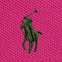 Girls 2-6x Big Pony Stretch Mesh Polo Shirt