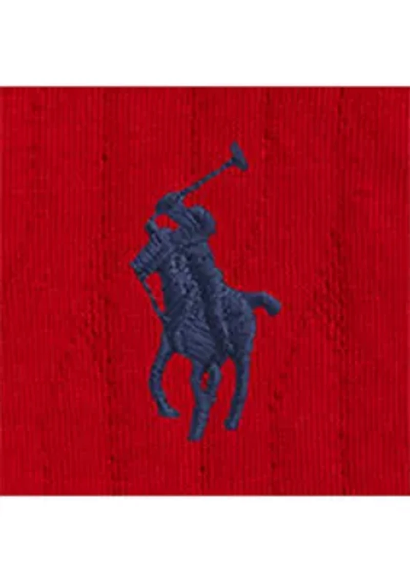 Girls 2-6x Quilted Cable-Motif Jacket