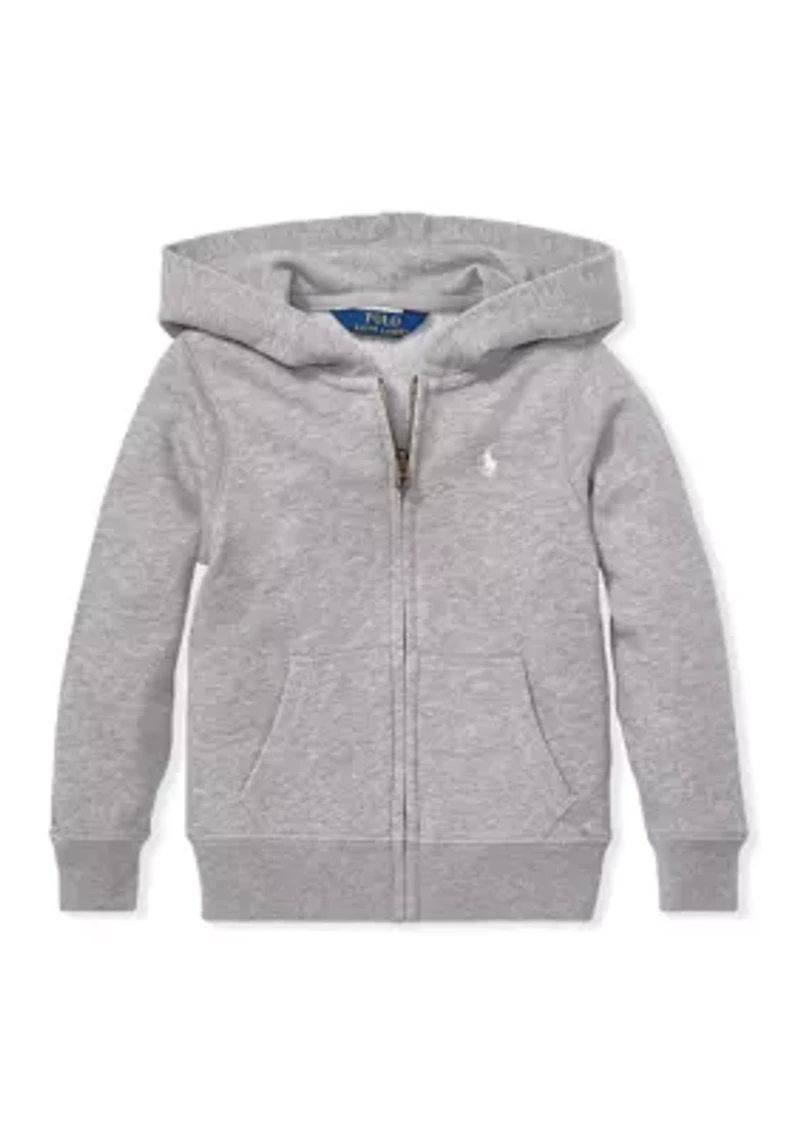 Girls 4-6x French Terry Full-Zip Hoodie