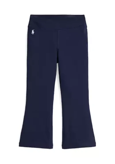 Girls 2-6x Stretch Jersey Flare Legging