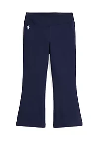 Girls 2-6x Stretch Jersey Flare Legging