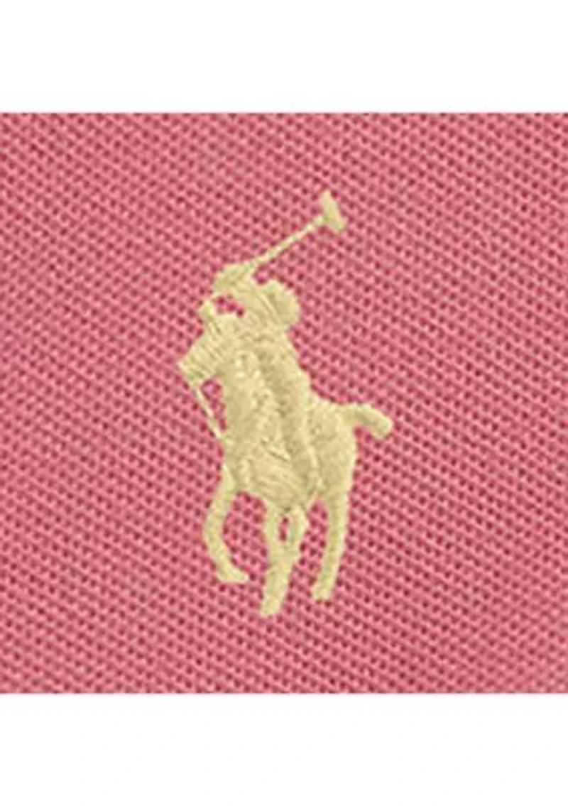 Girls 2-6x Stretch Mesh Polo Dress