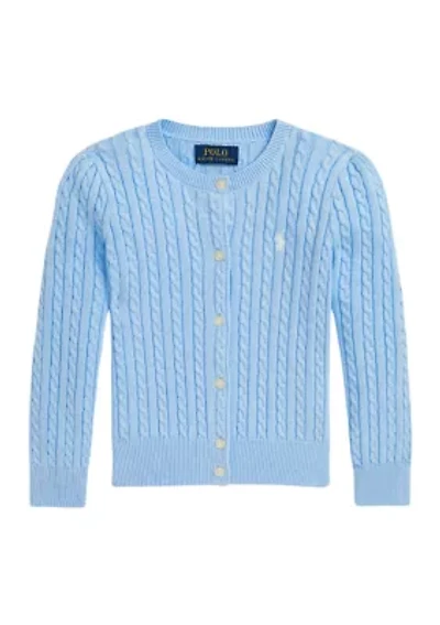Girls 2-6x Mini Cable Cotton Cardigan
