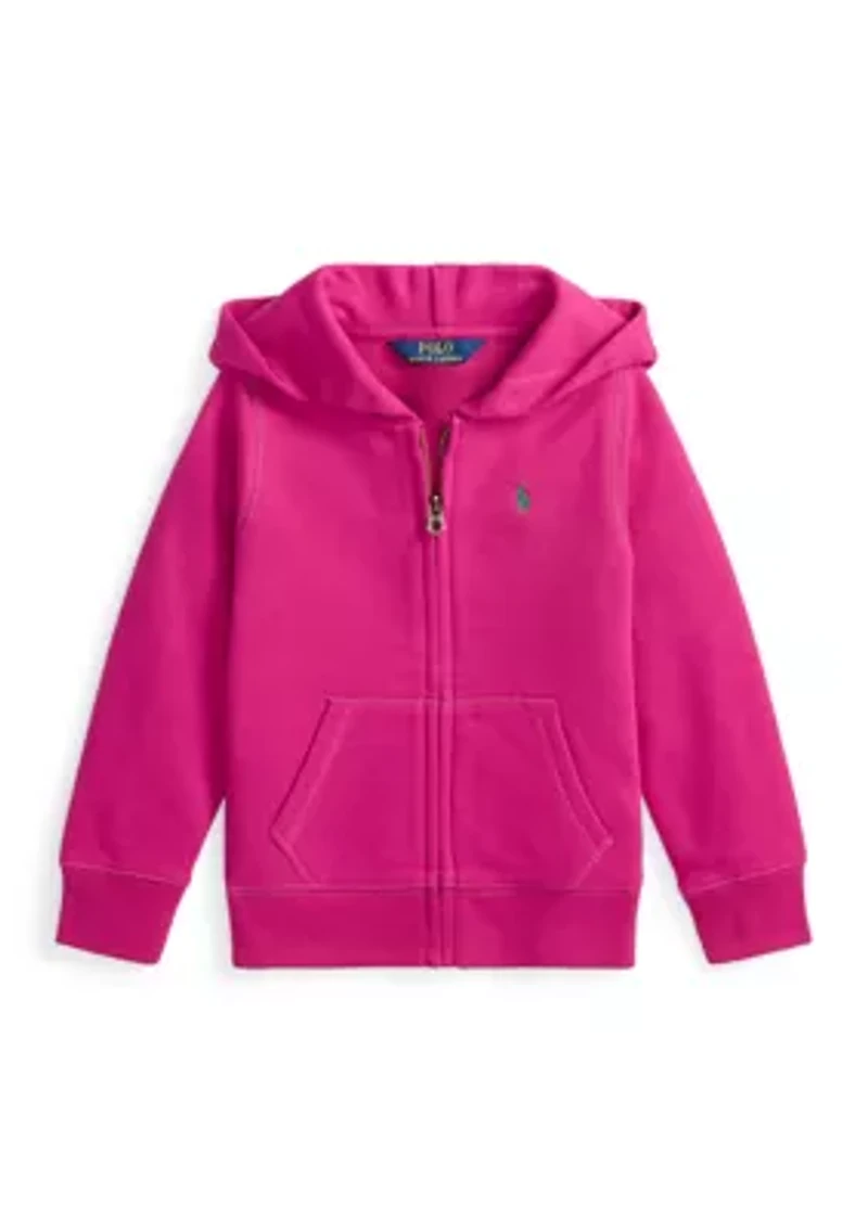 Girls 2-6x Fleece Full-Zip Hoodie
