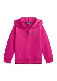 Girls 2-6x Fleece Full-Zip Hoodie