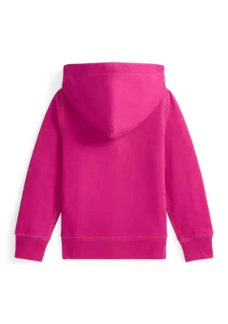 Girls 2-6x Fleece Full-Zip Hoodie