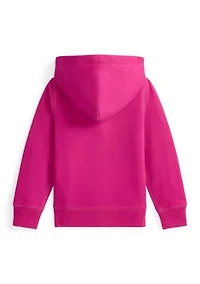 Girls 2-6x Fleece Full-Zip Hoodie
