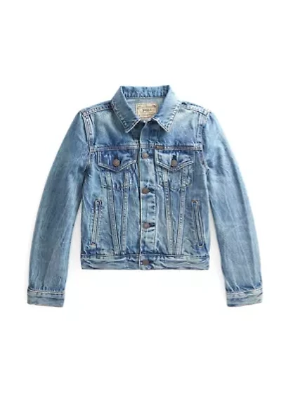 Girls 4-6x Denim Trucker Jacket