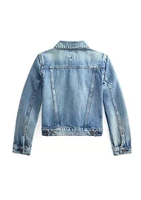 Girls 4-6x Denim Trucker Jacket