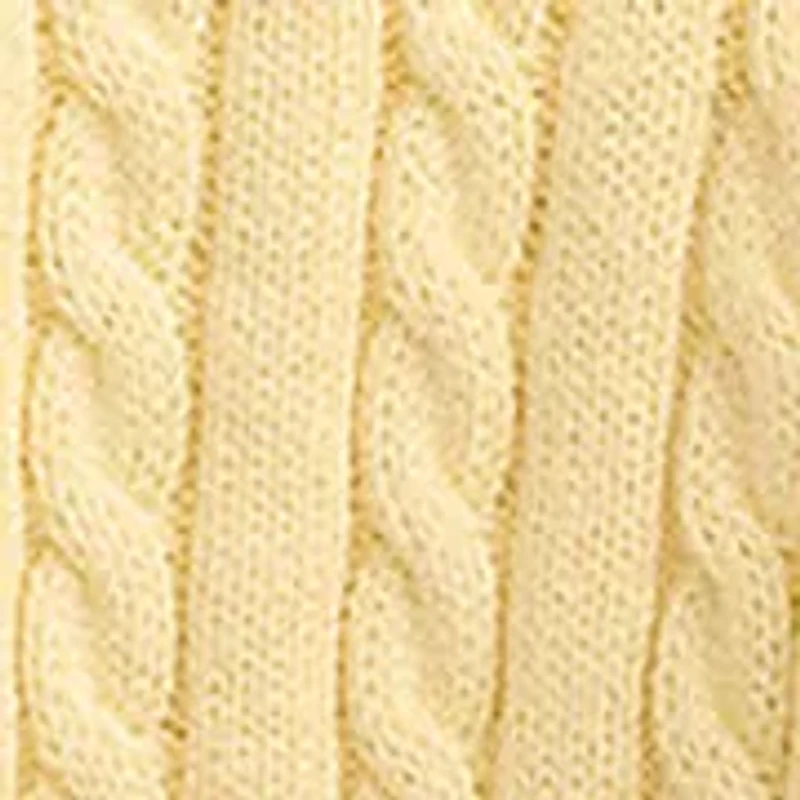 Girls 2-6x Mini-Cable Cotton Full-Zip Hoodie