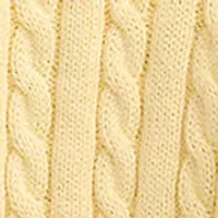 Girls 2-6x Mini-Cable Cotton Full-Zip Hoodie