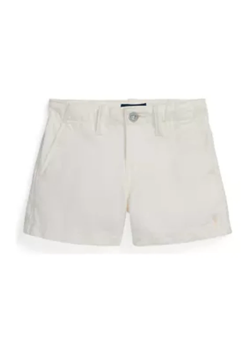 Girls 2-6x Cotton Chino Short