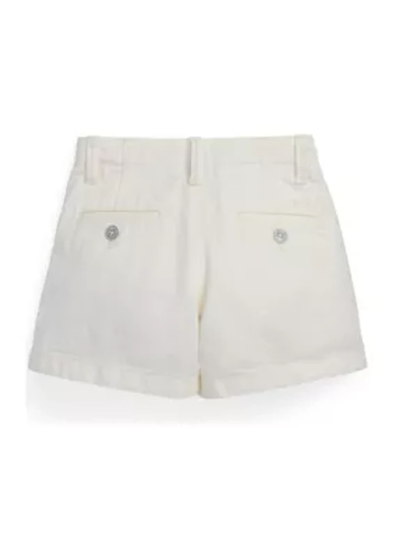 Girls 2-6x Cotton Chino Short