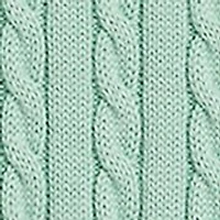 Girls 2-6x Mini-Cable Cotton Polo Sweater