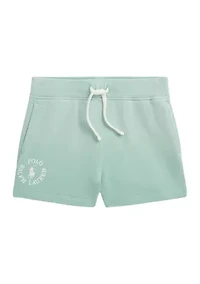 Girls 2-6x Big Pony Logo Cotton Terry Shorts