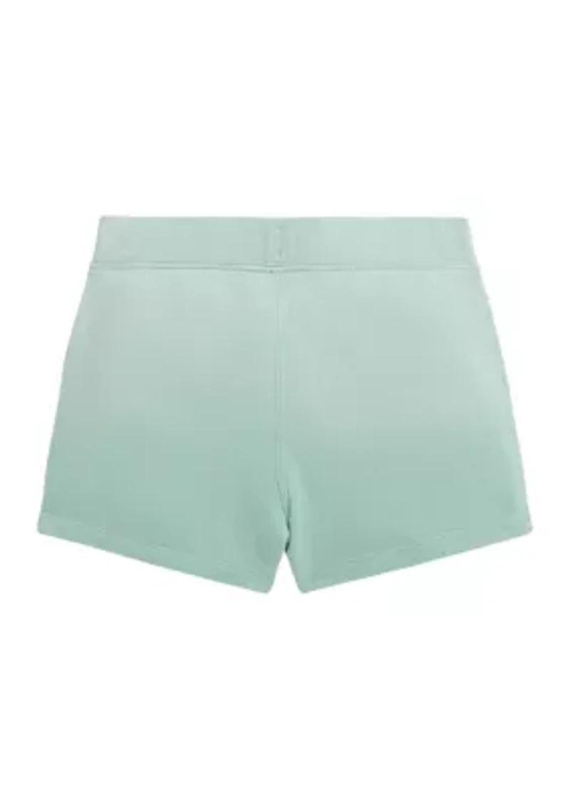 Girls 2-6x Big Pony Logo Cotton Terry Shorts