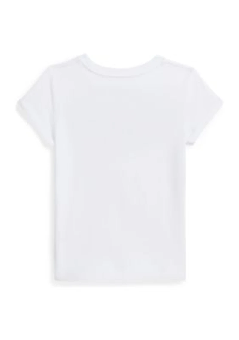 Girls 2-6x Tropical Logo Cotton Jersey T-Shirt
