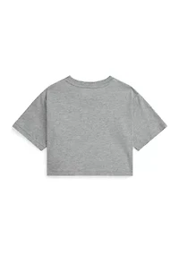 Girls 2-6x Logo Crest Cotton Jersey Boxy T-Shirt