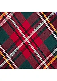 Girls 2-6x Plaid Cotton Sateen Dress