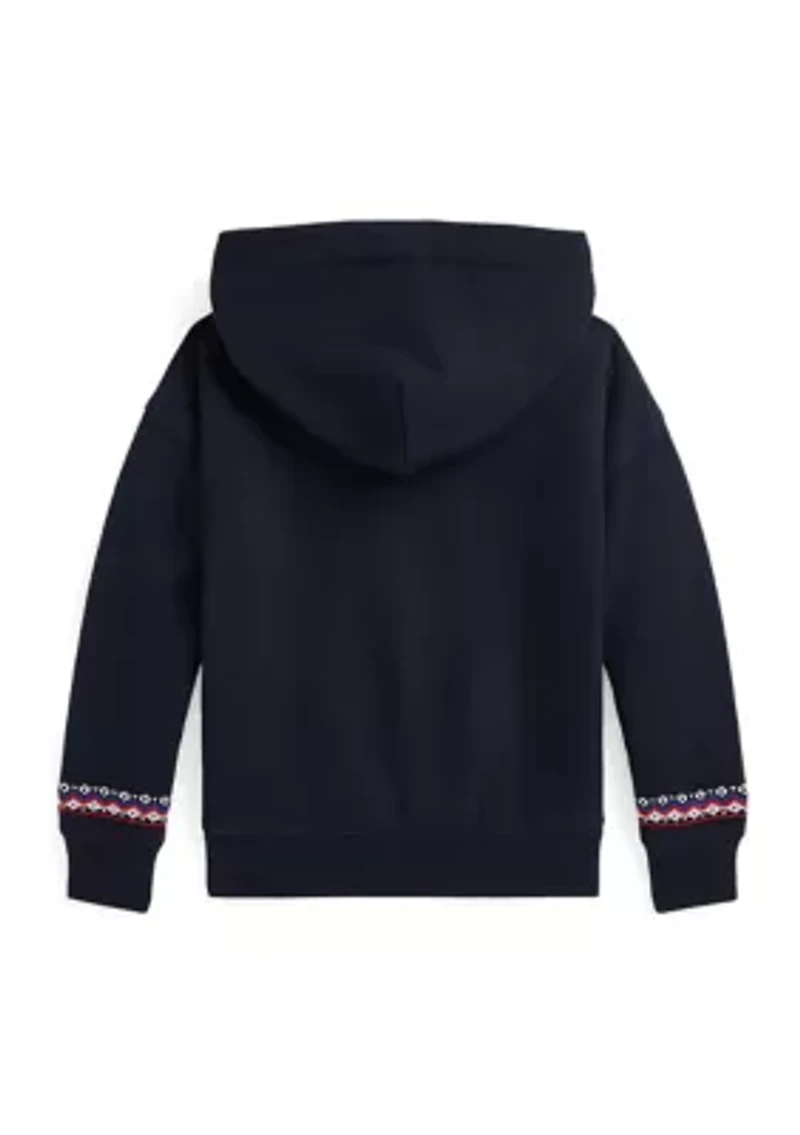 Girls 2-6x Logo Fleece Hoodie