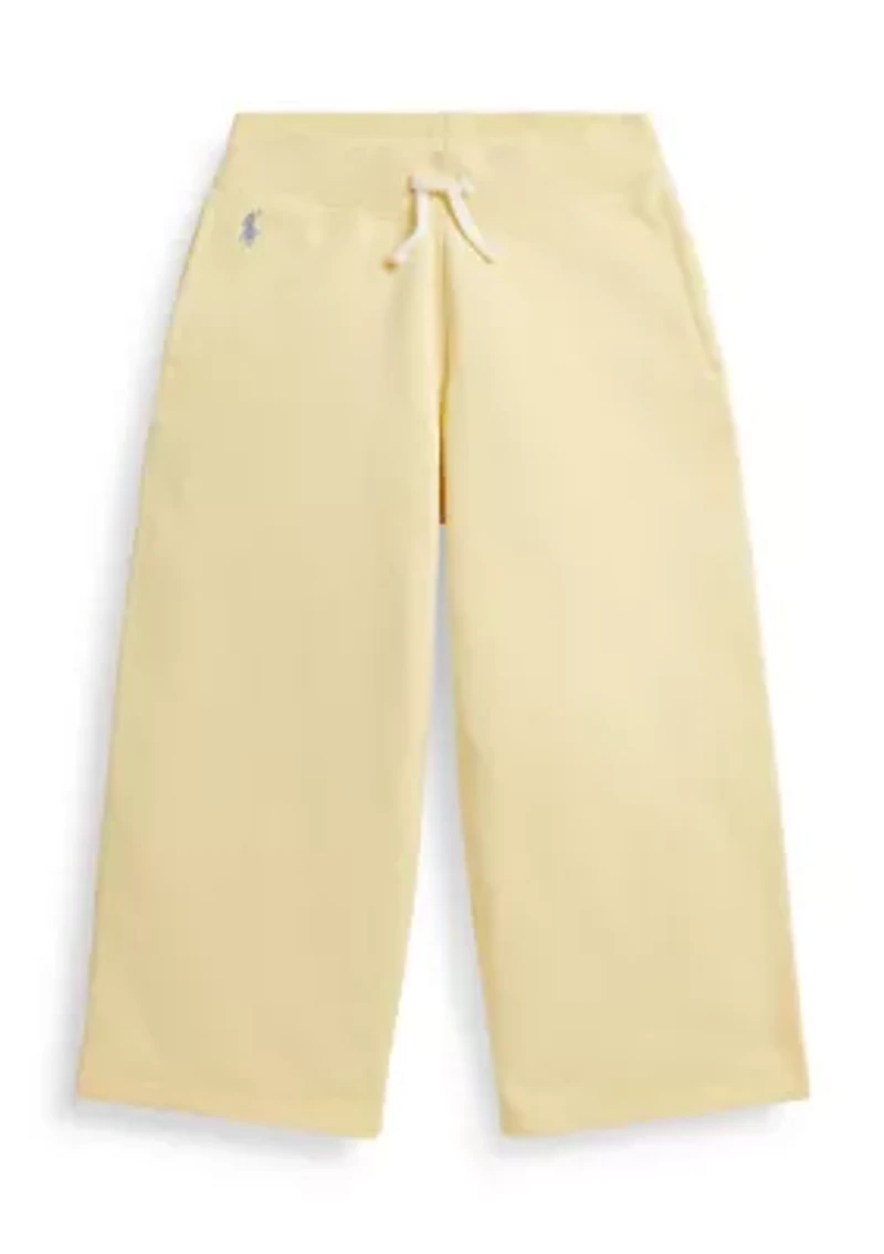 Girls 2-6x French Terry Wide-Leg Sweat pant
