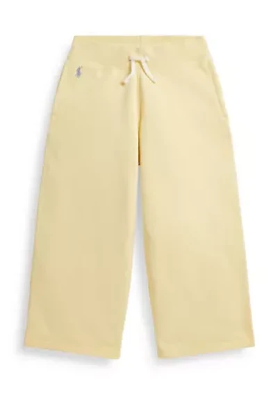 Girls 2-6x French Terry Wide-Leg Sweat pant