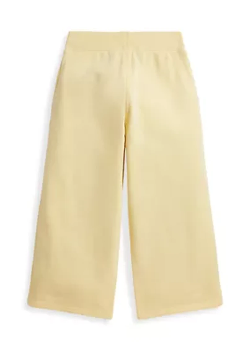 Girls 2-6x French Terry Wide-Leg Sweat pant