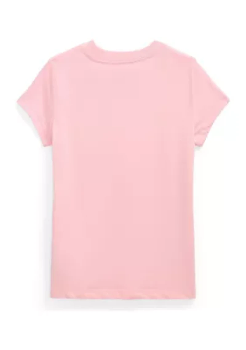 Girls 2-6x Polo Bear Cotton Jersey Tee