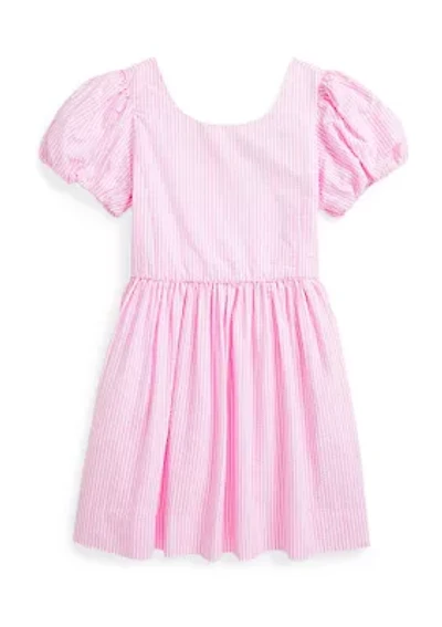 Girls 2-6x Striped Cotton Seersucker Dress