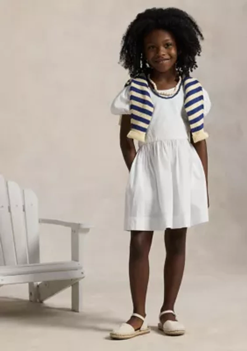 Girls 2-6x Cotton Seersucker Dress