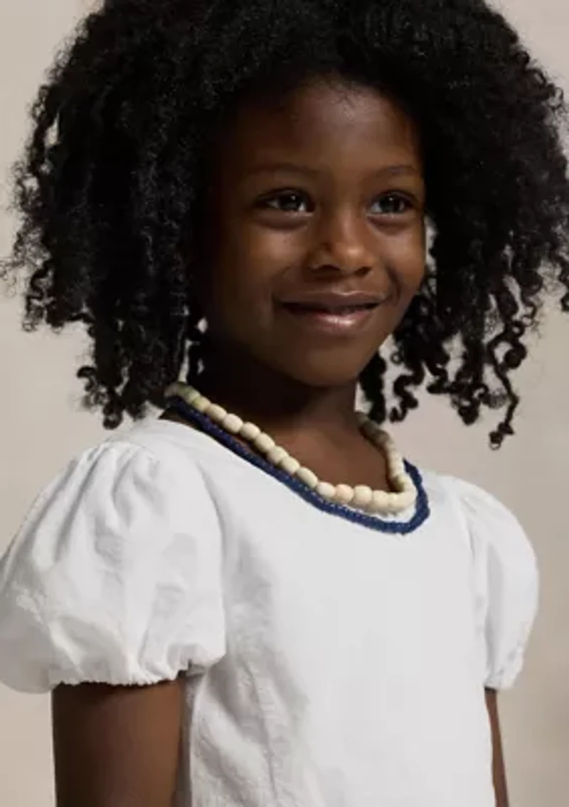 Girls 2-6x Cotton Seersucker Dress