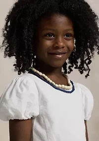 Girls 2-6x Cotton Seersucker Dress