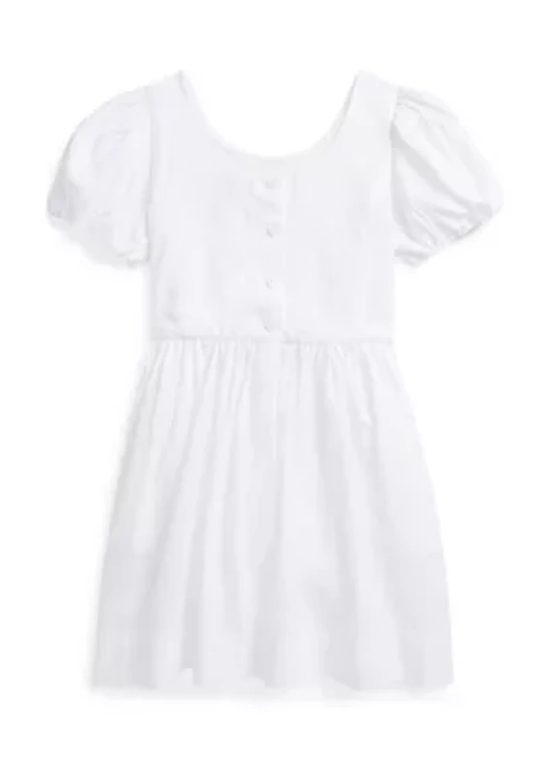 Girls 2-6x Cotton Seersucker Dress