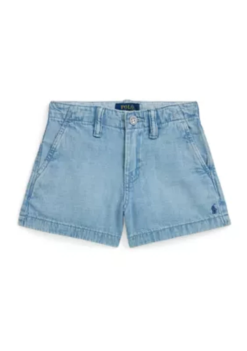Girls 2-6x Denim Shorts