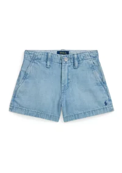Girls 2-6x Denim Shorts