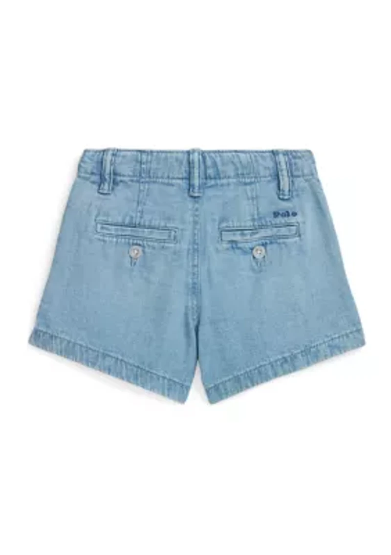 Girls 2-6x Denim Shorts