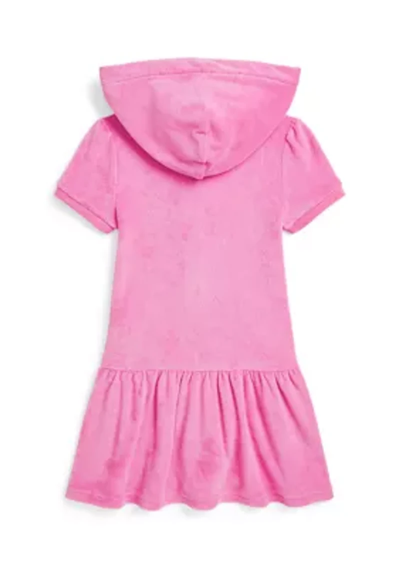 Girls 2-6x Hooded Terry Swim Coverup