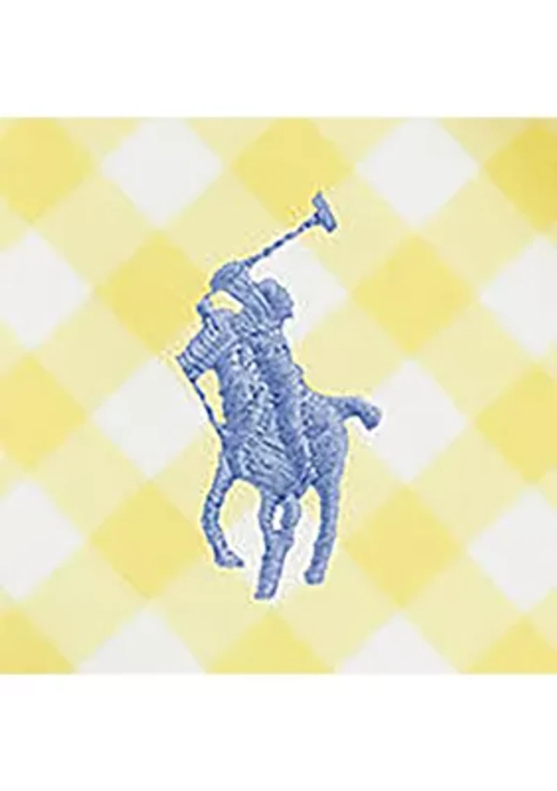 Girls 2-6x Gingham Ruffled Two Piece Swimsuit