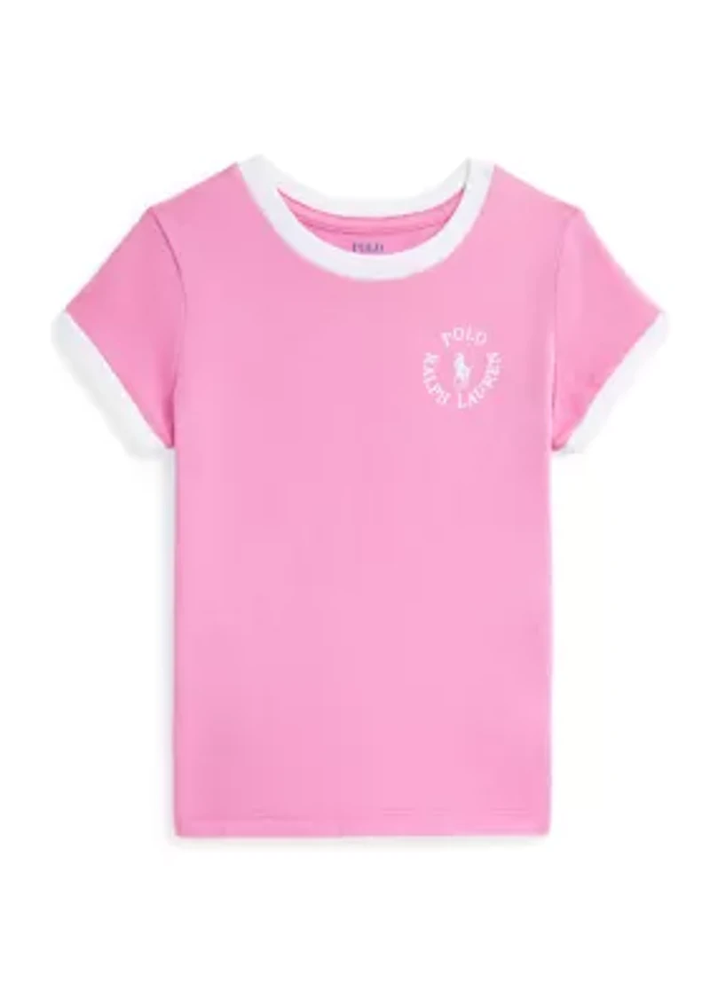 Girls 2-6x Big Pony Logo Cotton Jersey T-Shirt