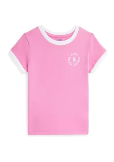 Girls 2-6x Big Pony Logo Cotton Jersey T-Shirt