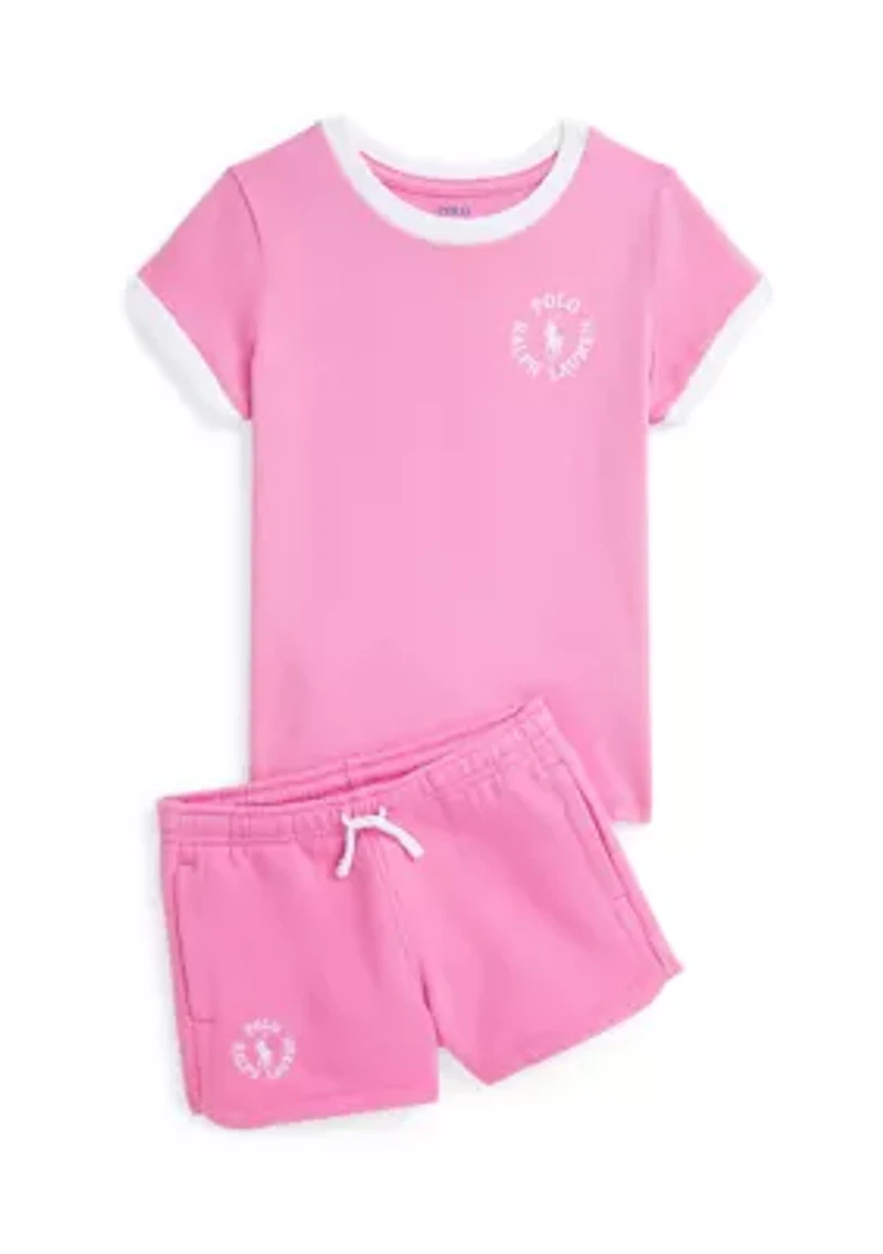 Girls 2-6x Big Pony Logo Cotton Jersey T-Shirt